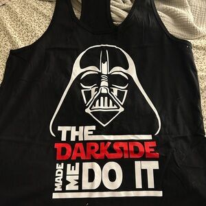 Bella Canvas Black and Red Graphic Tank Top